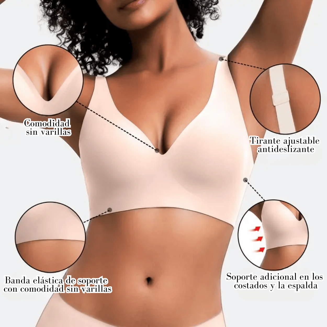 BRASIERE Silueta Push-Up – Realce y Comodidad